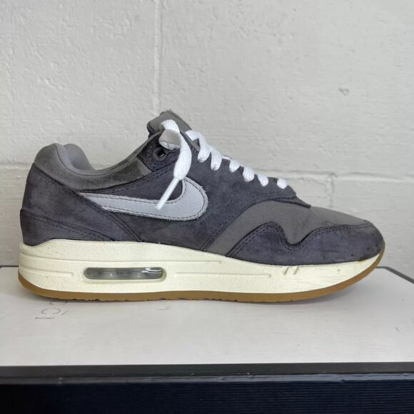 Nike Air Max 1 Premium Low Crepe Soft Grey FD5088-001 Sneakers Men's Size 7 US - Picture 2 of 12
